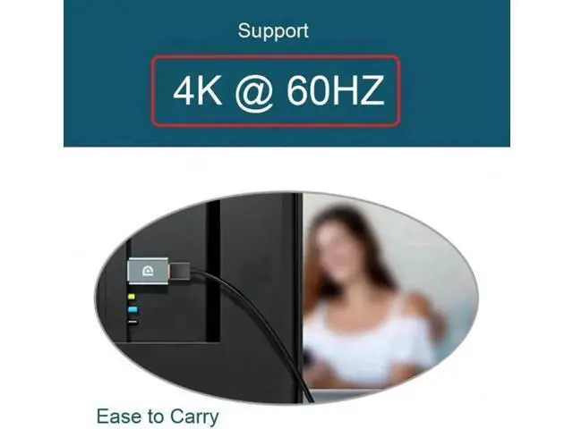 Alt view image 3 of 6 - 2pcs/set DisplayPort 1.2 4K 60hz to DP Extension Adapter Male Female Ultra-HD UHD for Video PC Laptop TV