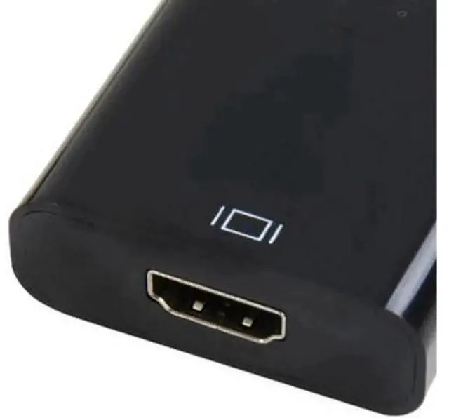 Main image of DP-006 20cm DP DisplayPort to HDMI Video Audio Converter Cable Black