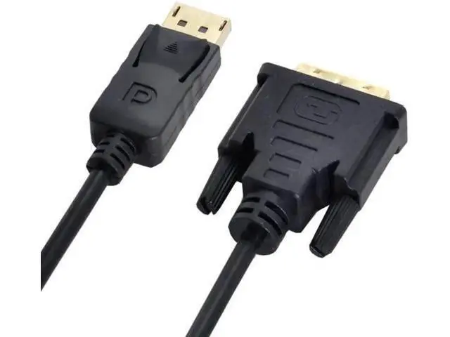 Alt view image 2 of 7 - DP-029 DisplayPort DP Male Source to DVI Male Single Link Video Cable 6ft 1.8m for DVI monitor