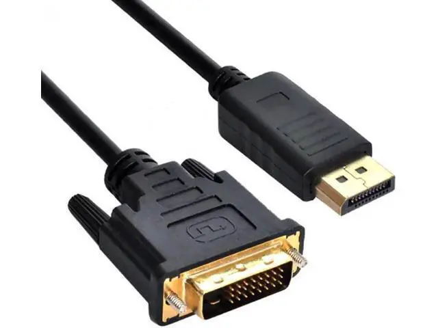 Alt view image 4 of 7 - DP-029 DisplayPort DP Male Source to DVI Male Single Link Video Cable 6ft 1.8m for DVI monitor