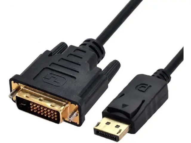 Alt view image 7 of 7 - DP-029 DisplayPort DP Male Source to DVI Male Single Link Video Cable 6ft 1.8m for DVI monitor