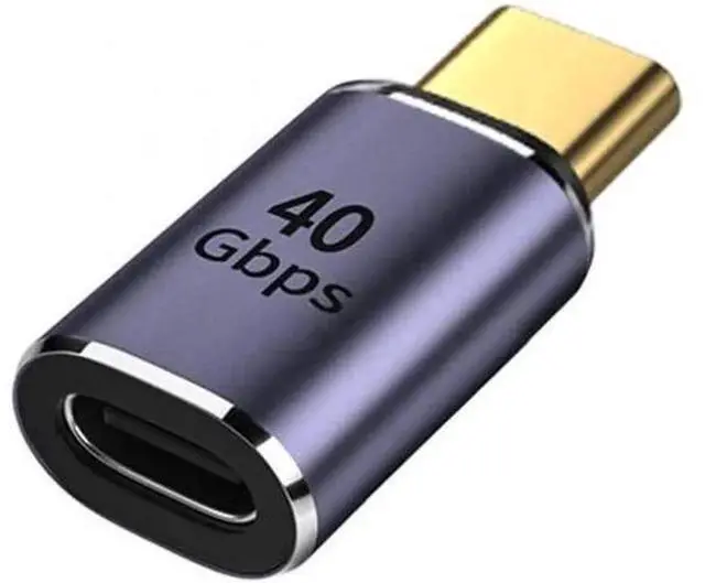 Main image of UC-026-MF 40Gbps USB4 Type C Male to Female Straight Connector 100W Power Data 8K Video Adapter for Laptop Phone