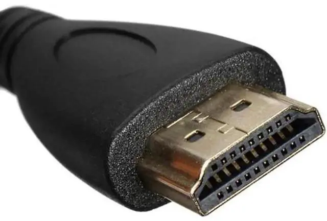 Alt view image 4 of 5 - Black HDMI Male to HDMI Male Stretch Spring Cable for HDTV DVB DVD PC 1080p