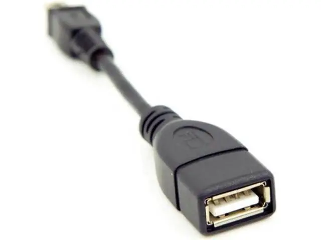 Alt view image 5 of 7 - U2-007 VMC-UAM1 USB 2.0 OTG Cable Mini A Type Male to USB Female Host for Sony HandycamPDAPhone