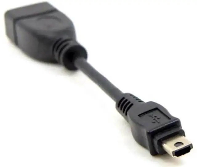 Alt view image 2 of 6 - U2-007 VMC-UAM1 USB 2.0 OTG Cable Mini A Type Male to USB Female Host for Sony HandycamPDAPhone