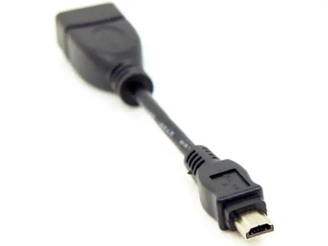 Alt view image 6 of 7 - U2-007 VMC-UAM1 USB 2.0 OTG Cable Mini A Type Male to USB Female Host for Sony HandycamPDAPhone