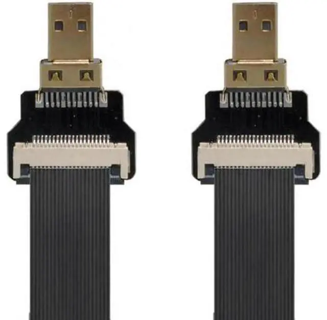 Main image of Micro HDMI Male to Micro HDMI Male Extension FPC Flat Cable 1080P for FPV HDTV Multicopter Aerial Photography