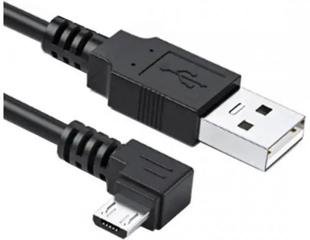 Alt view image 7 of 7 - 1.0M Right Angled 90 Degree Micro USB 5Pin to USB 2.0 Data Charge Cable for Phone Tablet