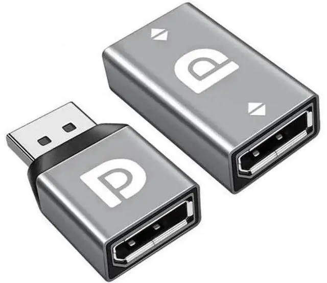 Main image of DP-034 2pcs/set DisplayPort 1.2 4K 60hz to DP Extension Adapter Male Female Ultra-HD UHD for Video PC Laptop TV