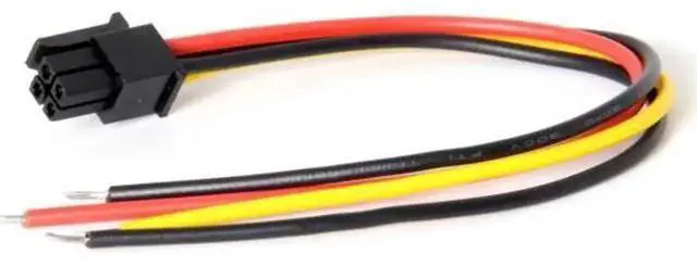 Alt view image 6 of 6 - ATX Molex Micro Fit Pitch 3.0mm 4Pin Male to Open Wire Power Adapter Cable 15cm 20AWG UL1007