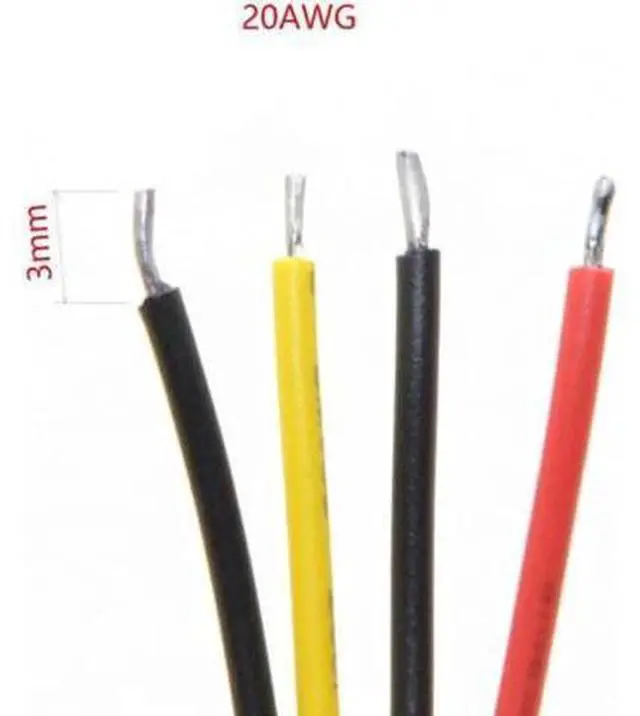 Alt view image 5 of 6 - ATX Molex Micro Fit Pitch 3.0mm 4Pin Male to Open Wire Power Adapter Cable 15cm 20AWG UL1007