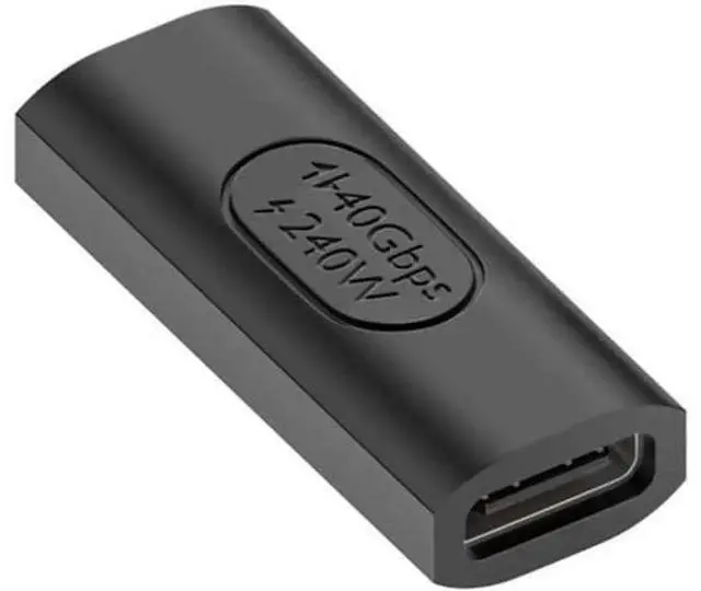 Main image of USB4 Type C Female to Female Extension 240W Power 40Gbps Data 8K Video Extender Adapter for NS Phone Laptop