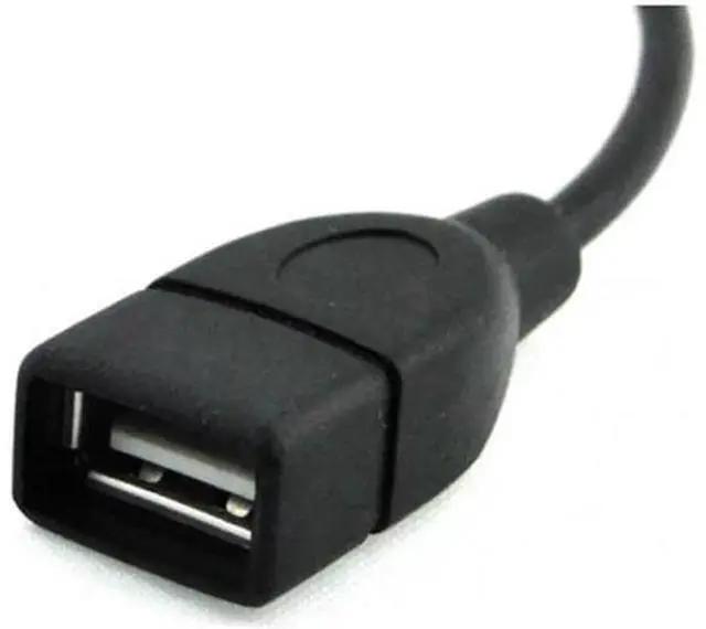 Main image of 90D Left Angled type USB 2.0 A Male to USB Female M/F extension cable 20cm U2-002-LE-0.2M