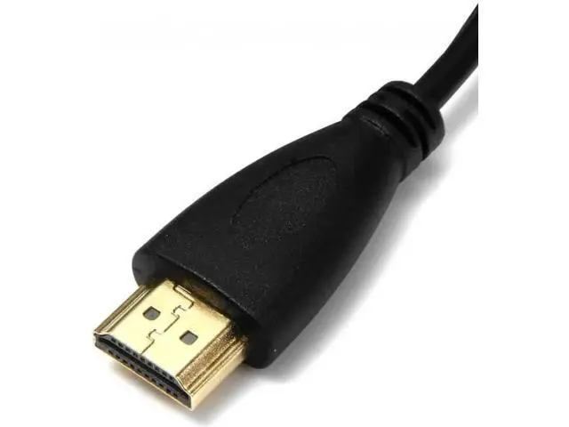 Alt view image 6 of 7 - HD-066-RI Right Angled 90 Degree Micro HDMI to HDMI Male HDTV Cable for Cell PhoneTabletCamera