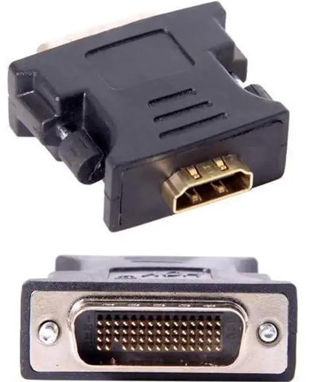 Alt view image 3 of 7 - DMS-59pin Male to HDMI 1080P Female Extension Adapter for PC Graphics Card