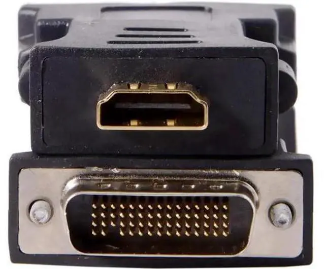 Alt view image 7 of 7 - DMS-59pin Male to HDMI 1080P Female Extension Adapter for PC Graphics Card
