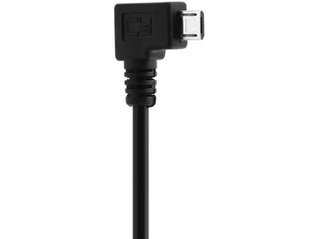 Alt view image 5 of 7 - U2-103-RI 30cm Right Angled 90 Degree Micro USB OTG to Standard B Type Printer Scanner Hard Disk Cable