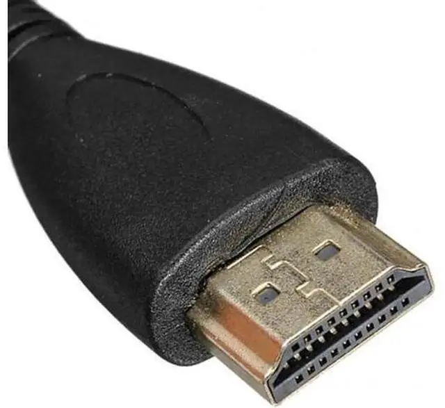 Alt view image 3 of 7 - 90 degree right angled Type Mini HDMI Male to HDMI Male stretch spring CABLE 4ft