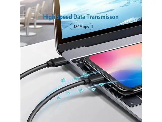 Alt view image 4 of 5 - Type C Cable to C Cable Fast Charging Charger Cable for Switch Galaxy Note10 S10 Plus Quick Charge 4.0 Cable