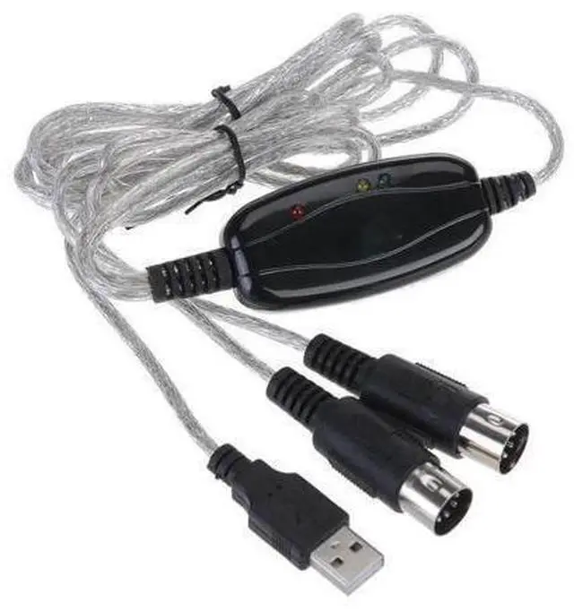 Main image of FOR USB MIDI Cable Converter TO PC Music Keyboard Adapter USB TO Keyboard PC MIDI Interface Adapter Cable