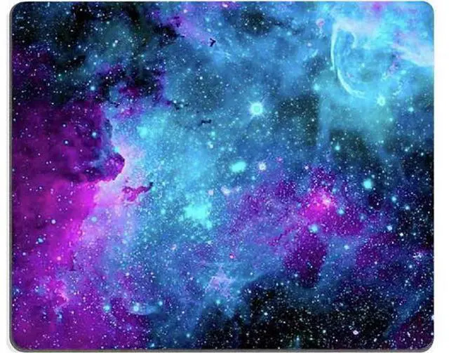 Main image of Gaming Mouse Pad,Blue Purple Galaxy Nebula Universe Space Non-Slip Rubber Base Mouse Pads For Computers Laptop Office, 9.5X7.9X0.12 Inch(240Mm X 200Mm X 3Mm)