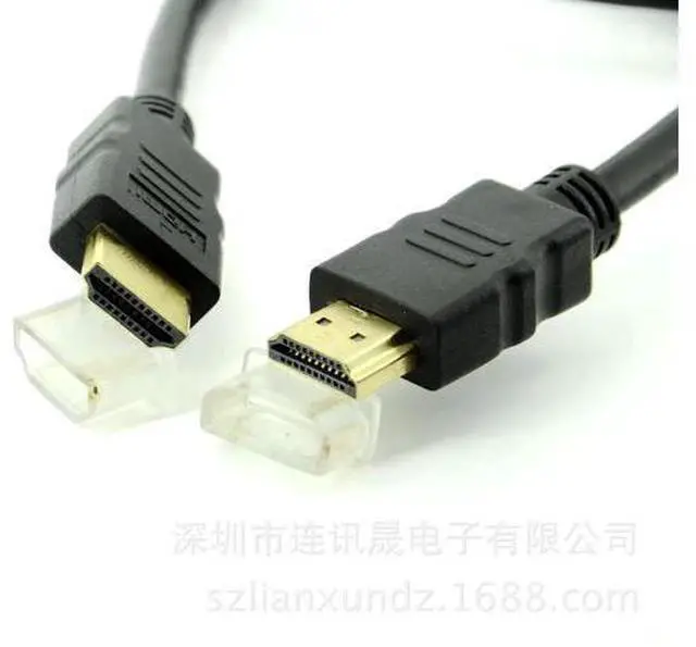 Alt view image 3 of 3 - HDMl computer connection cable, high-definition LCD TV cable, HDMI 1M