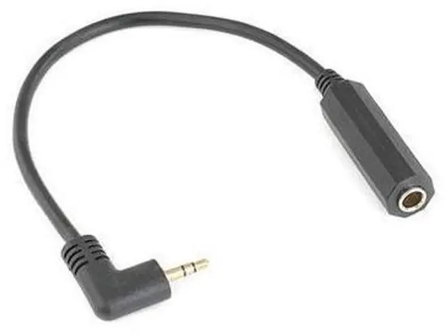 Main image of FOR Gold plated Microphone Adapter 3.5MM Male Elbow 90 To 6.35mm Female Audio Adapter Cable For Earphone Electronic Organ