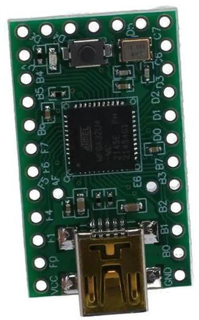 Alt view image 2 of 4 - Teensy 2.0 USB AVR ATMEGA32U4 Development Board Expansion Board U Disk Experiment Board With Data Cable For