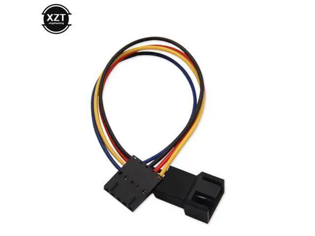 Alt view image 3 of 3 - 18CM Dedicated Fan Adapter 5 Pin 4 Wire Interface Computer PWM CPU Case Cooling Fan Connector Cable Extension Cable For DELL