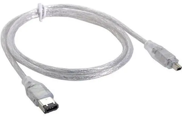 Alt view image 7 of 7 - Firewire 400 IEEE 1394 6Pin to 4 Pin iLink Cable for Camera Camcorder