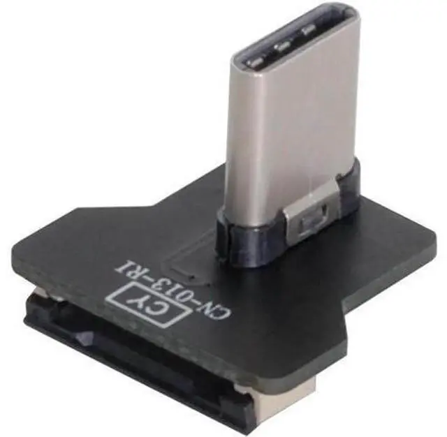 Alt view image 5 of 6 - Type-C USB-C USB2.0 Male Right Angled Connector for FPV HDTV Multicopter Aerial Photography CP11