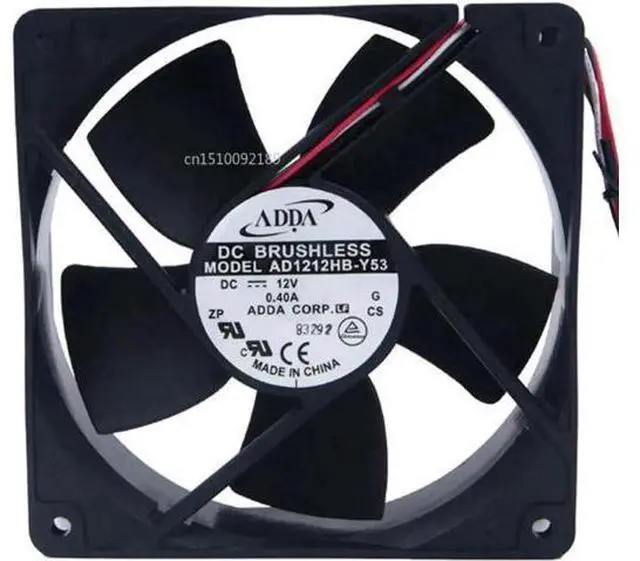 Main image of Industrial ADDA AD1212HB-Y53 1232, ventilador de viento grande de 12cm, , envío gratis