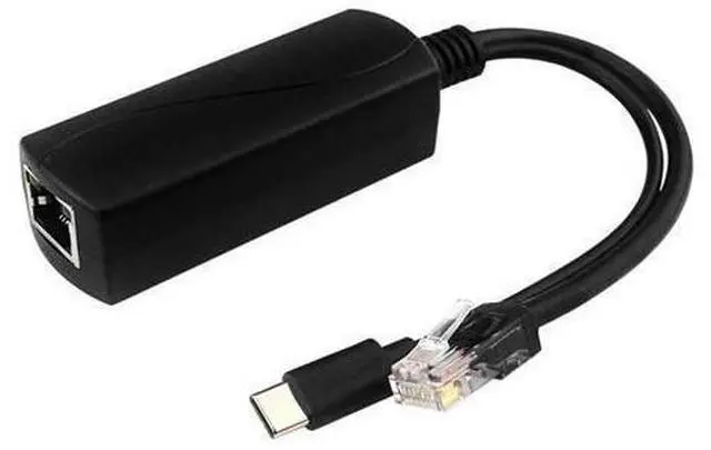 Main image of FOR POE Splitter for Pi5/5 Generation 5V 4A Type-C Interface Gigabit Ethernet Power over Ethernet Splitter
