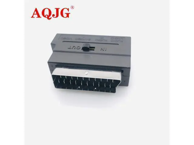 Alt view image 2 of 6 - RGB Scart to 3 RCA S-Video Adapter Composite RCA SVHS S-Video AV TV Audio For Video DVD Recorder TV Television Projector