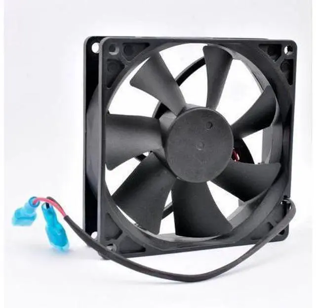 Alt view image 4 of 4 - DFB922512L 92mm fan 92x92x25mm DC12V 1.6W 2 wires, double ball bearings, cooling fan for chassis power supply CPU