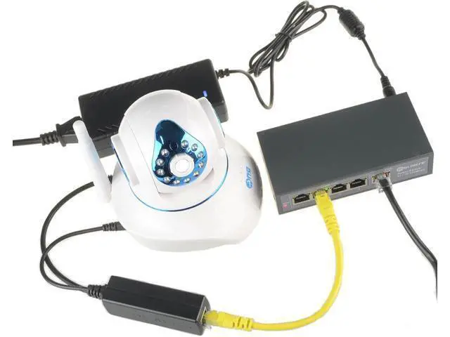 Alt view image 6 of 7 - Active PoE Splitter Power Over Ethernet 48V to 5V 2.4A Compliant IEEE802.3af