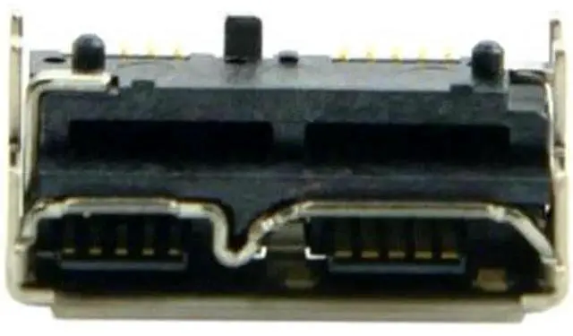 Main image of Micro USB 3.0 10pin Female Socket Receptacle Board Mount SMT Type 5.2mm Height for Samsung Toshiba USB Hard Disk