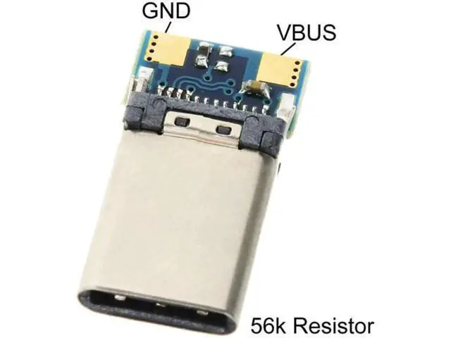 Alt view image 4 of 6 - DIY 24pin USB 3.1 Type C USB-C Male Plug Connector SMT type with PC Board UC-207