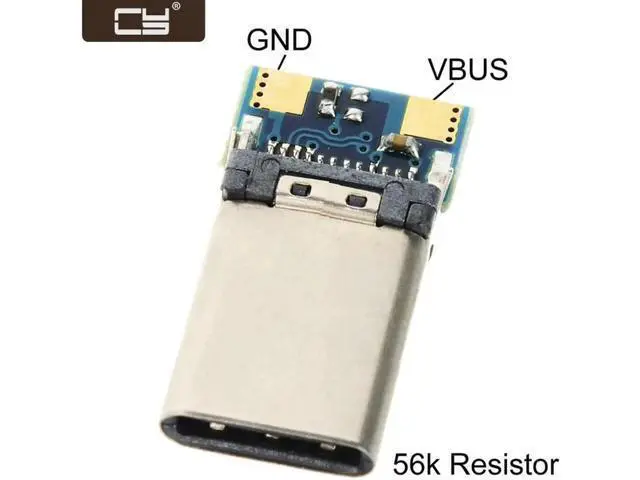 Alt view image 6 of 6 - DIY 24pin USB 3.1 Type C USB-C Male Plug Connector SMT type with PC Board UC-207