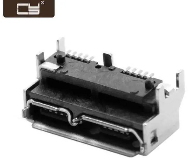 Alt view image 6 of 7 - 10pcs Micro USB 3.0 10pin Female Socket Receptacle Board Mount SMT Type 5.2mm Height for Samsung Toshiba USB Hard Disk CN-002(10PCS)