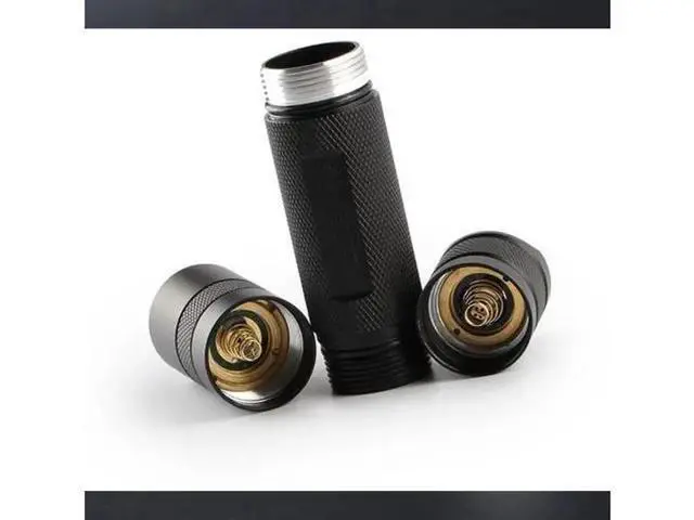 Alt view image 5 of 5 - S2+ black UV 365nm led flashlight ,nichia 365UV in side ,OP reflector,Fluorescent agent detection