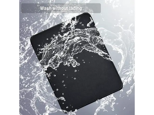 Alt view image 6 of 7 - 17 Pcs Computer Mouse Pad Non-Slip Rubber Base and Textured Stitched Edge Mousepads Mouse Pad Pack for Office and Home 10.2x8.2 Inches 3 mm Thickness