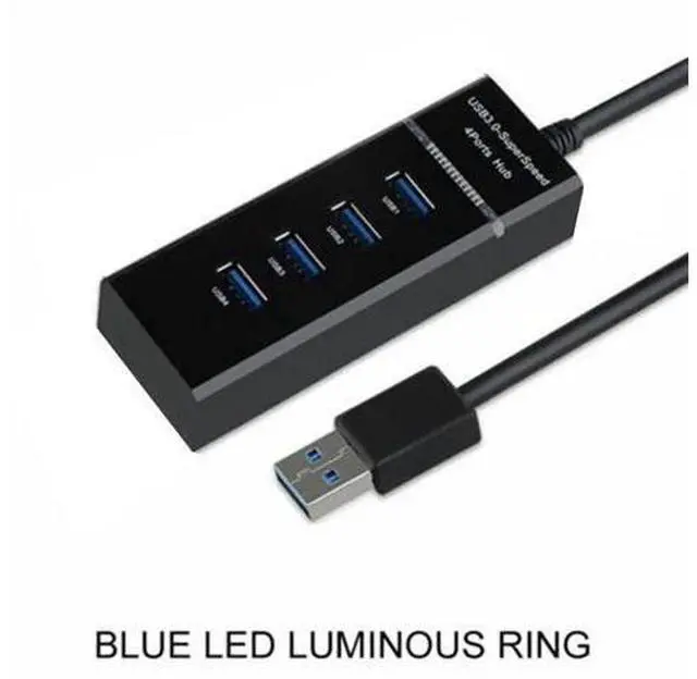 Main image of 3.0 Hub High Speed 4-Port Hub Independent Switch Hub Four-t Splitter Hub 3.0 Multi-Interface Hub Professional