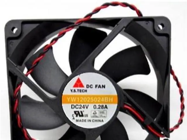 Main image of YW12025024BH 24V0.28A 12CM12025 120*120*25MM 2 wire cooling fan