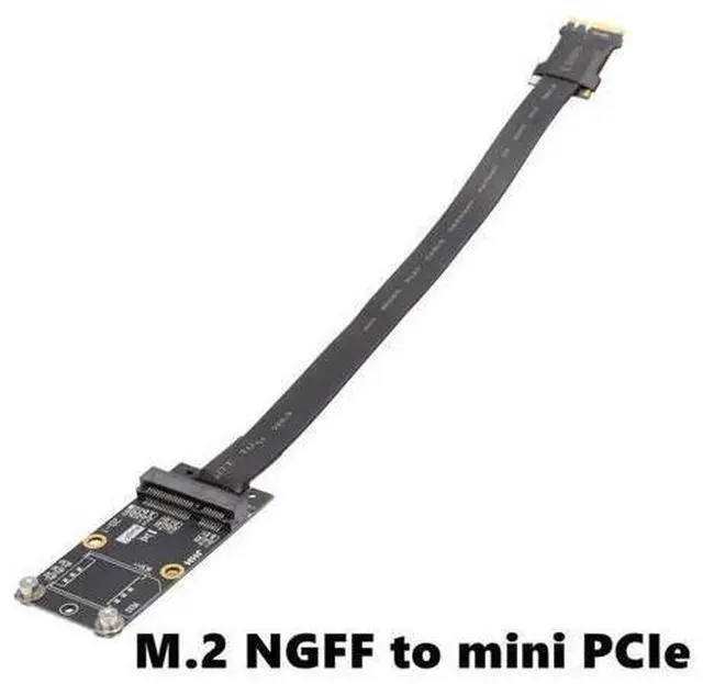 Main image of PCIe Gen3 x1 x16 Riser Card To M.2 Key A.E. Extension Cable mPCIe PCI-E 1X 16X To NGFF M2 WiFi A.E.Key Slot Adapter Cable