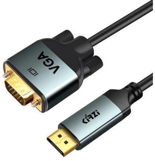 Main image of DisplayPort to VGA Cable 40ft 1080P@60Hz Adapter Converter DP Male to VGA Male for Monitor Desktop Laptop