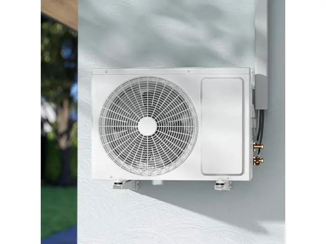 Alt view image 7 of 7 - Mini Split Wall Mounting Bracket for Outdoor Condenser 7000-15000 BTU Universal Mini Split Heat Pump Systems Support Brackets Support up to 330 lbs