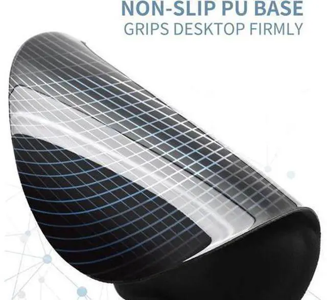 Alt view image 6 of 7 - Keyboard Wrist Rest and Mouse Wrist Rest Pad Set Made of Memory Foam with Non Slip Rubber Base Ergonomic Gel Wrist Rest for Computer Keyboard Gaming Office Working with Galaxy Blue Dragon Coaster