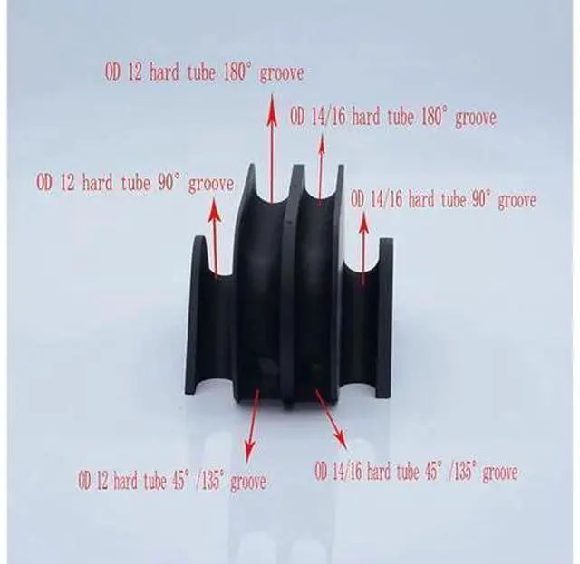 Alt view image 5 of 5 - BTK-12/14/16 OD12mm 14mm 16mm PETG Acrylic Hard Tube Bending Mould Kit For Hard Tube Computer Water Cooling
