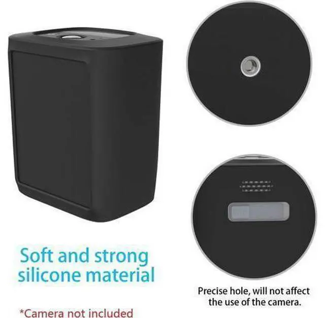 Alt view image 3 of 7 - Silicone Cover for eufy Security SoloCam S220 (Black 2 Pack)